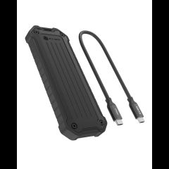 Icy Box M.2 NVMe/SATA SSD Enclosure Shock and dust proof