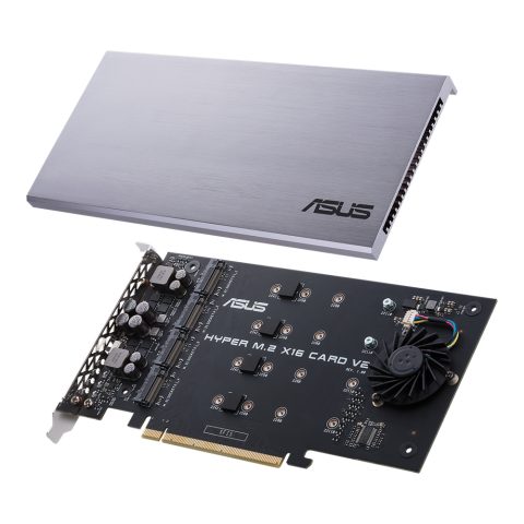 Asus HYPER M.2 X16 CARD V2 interfeisa karte/adapteris Iekšējs