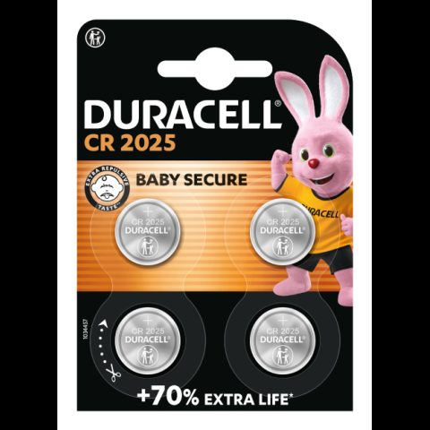 Duracell 81575810 baterija Akumulators CR2025 Niķeļa-metāla hidrīda (NiMH)