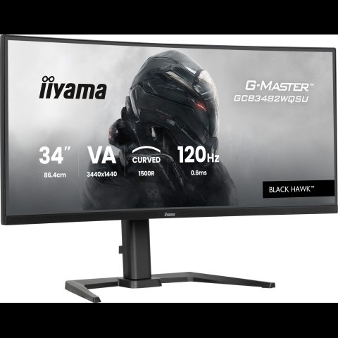 Iiyama GCB3482WQSU-B1 computer monitor 86.4 cm (34") 3440 x 1440 pixels UltraWi…