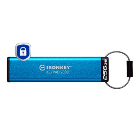 Kingston Technology IronKey 256GB USB-C Keypad 200C