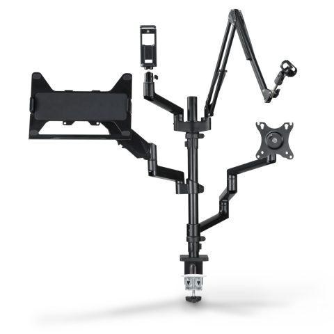 Hama 00004663 monitor mount / stand 81.3 cm (32") Desk Black