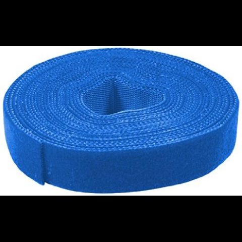 LogiLink KAB0053 kabeļu saite Velcro cable tie Velkro Zils 1 pcs