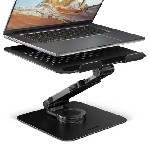 Axagon STND-LRB Aluminum stand with 360° rotation for laptops 10"–17.3". Adjust…