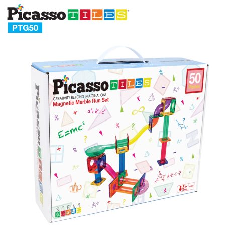 Picasso Tiles PicassoTiles 50pc Marble run set