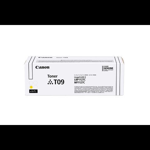 Canon TONER T09 Y toner cartridge 1 pc(s) Original Yellow