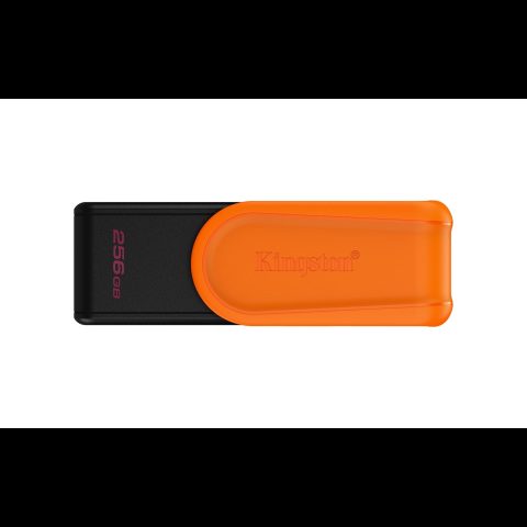 Kingston Technology DataTraveler 256GB Portable USB 3.2 Gen 1 Exodia S (Black/Ora…
