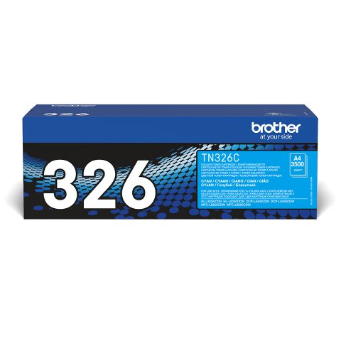 Brother TN-326C tonera kārtridžs 1 pcs Oriģināls Tirkīzzils