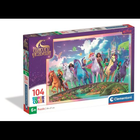 Clementoni 104 pcs Puzzles Unicorn Academy