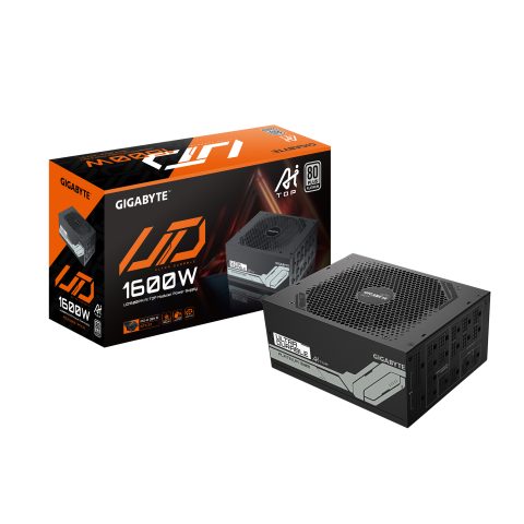 Gigabyte UD1600PM PG5 AI TOP barošanas avotu vienība 1600 W 20+4 pin ATX ATX Meln…
