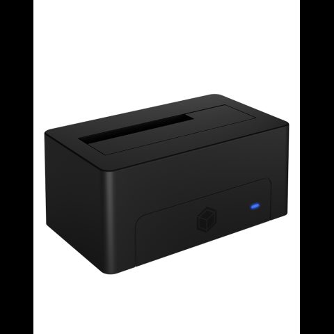 Icy Box IB-1121-U3 USB 3.2 Gen 1 (3.1 Gen 1) Type-A Melns