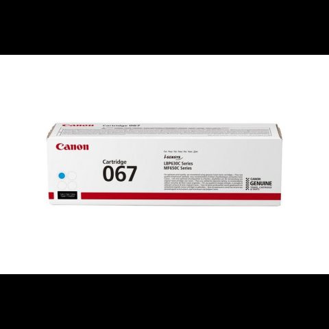 Canon 067 toner cartridge 1 pc(s) Original Cyan