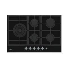 Beko HILL 75235 S plīts virsmas sildelements Melns Iebūvēts 75 cm Gāzes 5 zon…