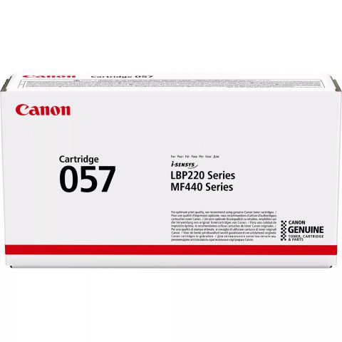 Canon 057 тонерный картридж 1 шт Подлинный Черный