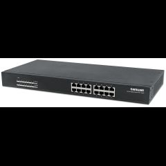 Intellinet 16-Port Gigabit Ethernet PoE+ Switch