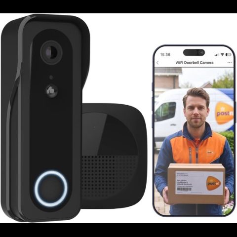 Trust DOORCAM-3000 Melns