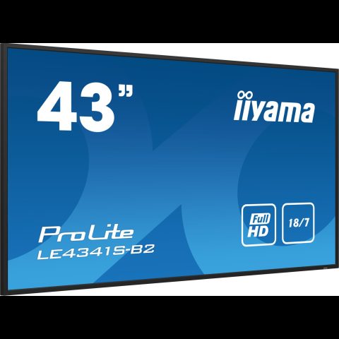 Iiyama PROLITE LE4341S-B2 Plakans digitālā displeja panelis 108 cm (42.5") LCD…