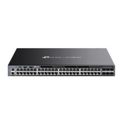 TP-Link Omada SG6654XHP сетевой коммутатор Управляемый L3 Gigabit Ethernet (10/1…