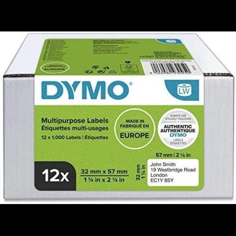 Dymo LW – Multi-Purpose Labels – 32 x 57 mm – 2093095 Balta…