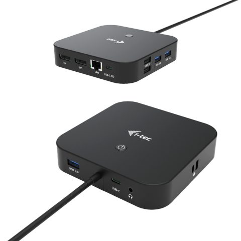 I-tec USB-C Dual Display Docking Station with Power Delivery 100 W