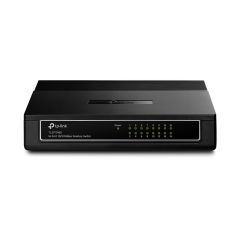 TP-Link TL-SF1016D Nepārvaldīts Fast Ethernet (10/100) Melns