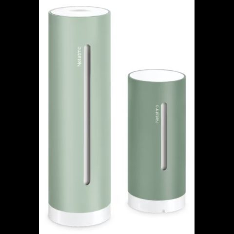 Netatmo NWS-M-EC digitāla laika apstākļu noteikšanas stacija Piparmētru krāsa AC…