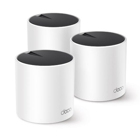 TP-Link DECO X55 (3-Pack) Divkāršā frekvenču josla (2.4 GHz / 5 GHz) Wi-Fi 6 (80…