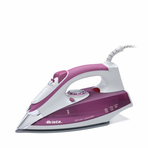Ariete 6215/00 Tvaika gludeklis Nerūsējošā tērauda gludināšanas virsma 2200 W B…