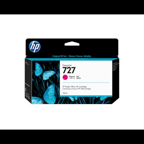 Hewlett Packard (HP) HP 727 130-ml Magenta DesignJet Ink Cartridge