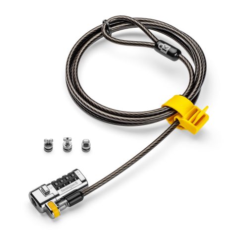 Kensington ClickSafe Universal Combination Laptop Lock kabeļu slēdzene