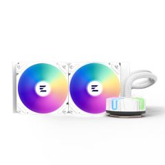 Zalman Reserator5 Z24 ARGB WHITE Процессор All-in-one liquid cooler 12 cm Белый