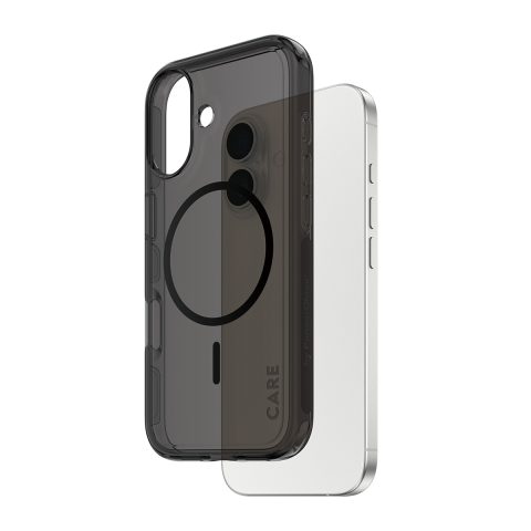 Panzer Glass PanzerGlass CARE™ by ® Smokey Case w. Black MagSafe iPhone 17 чехол для…