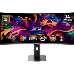 MSI MPG 341CQRDE QD-OLED X36 computer monitor 86.4 cm (34") 3440 x 1440 pixe…