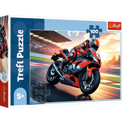 Trefl 16489 puzzle Jigsaw puzzle 100 pc(s) Vehicles