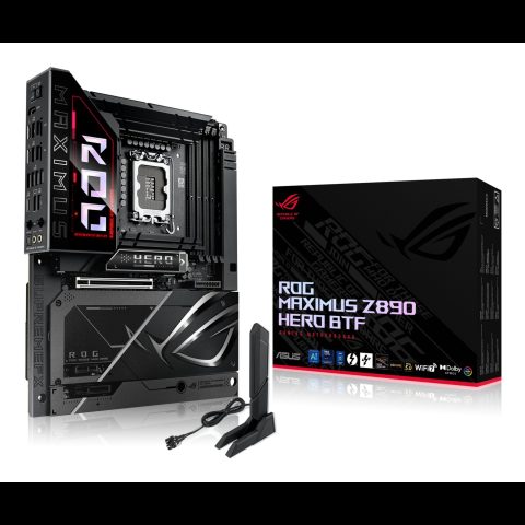 Asus ROG MAXIMUS Z890 HERO BTF Intel Z890 LGA 1851 (Socket V1) ATX