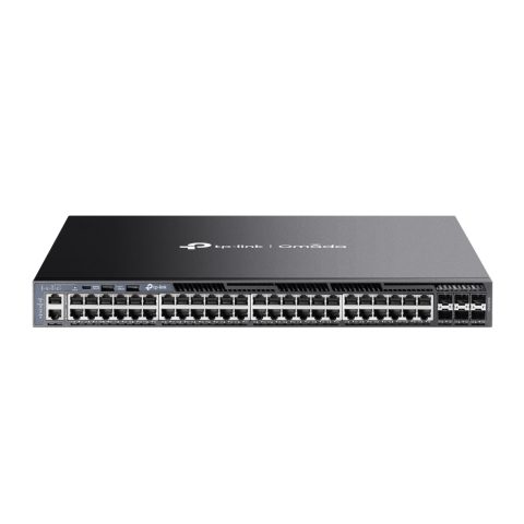 TP-Link Omada SG6654X tīkla pārslēgs Vadīts L3 Gigabit Ethernet (10/100/1000) 1U…
