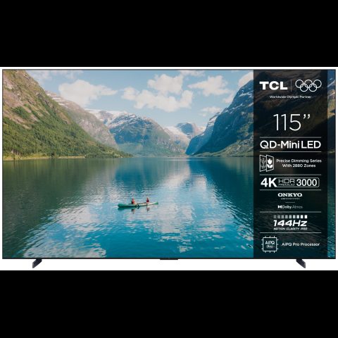 TCL 115C7K TV 2.92 m (115") 4K Ultra HD Smart TV Wi-Fi Black 3000 cd/m²
