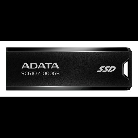 ADATA SC610 1 TB USB Type-A 3.2 Gen 2 (3.1 Gen 2) Melns