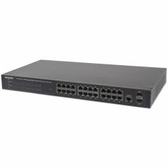 Intellinet 560559 tīkla pārslēgs Vadīts Gigabit Ethernet (10/100/1000) Power over E…