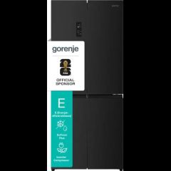 Gorenje NRM819E61BX side-by-side холодильник Отдельно стоящий 460 L Черный