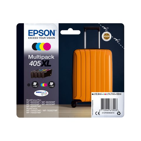 Epson 405XL DURABrite Ultra струйный картридж 1 шт Подлинный High (L) Yield Че…