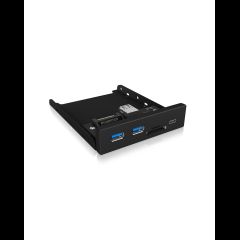Icy Box IB-HUB1417-i3 Black