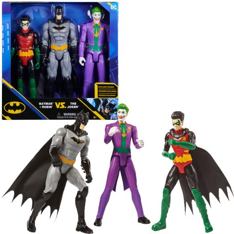 Spin Master DC Comics BAT FGR 12in 3 Pack GML