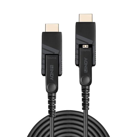 Lindy 38325 HDMI кабель 70 m HDMI Тип D (Микро) Черный