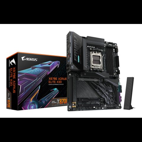 Gigabyte X870E AORUS ELITE X3D AMD X870E Socket AM5 ATX
