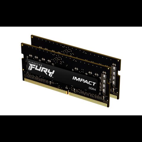 Kingston Technology FURY 32GB 3200MT/s DDR4 CL20 SODIMM (Kit of 2) Impact