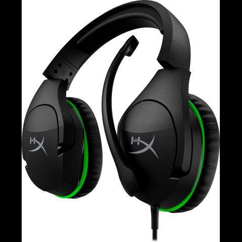 HyperX CloudX Stinger — spēļu austiņas (melnas ar zaļu) — Xbox