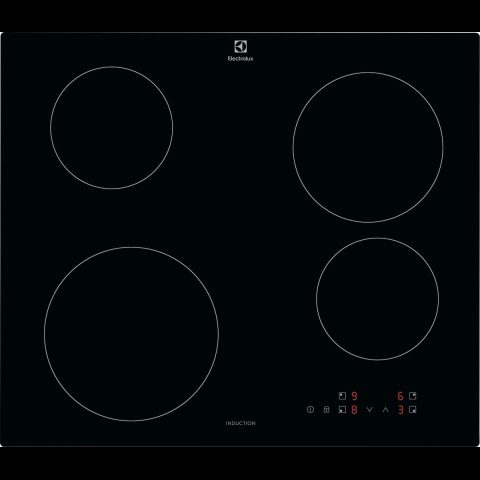 Electrolux LIB60420CK Black Built-in 59 cm Zone induction hob 4 zone(s)