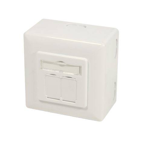 LogiLink NP0124 kontatkligzda 2 x RJ-45 Metālisks
