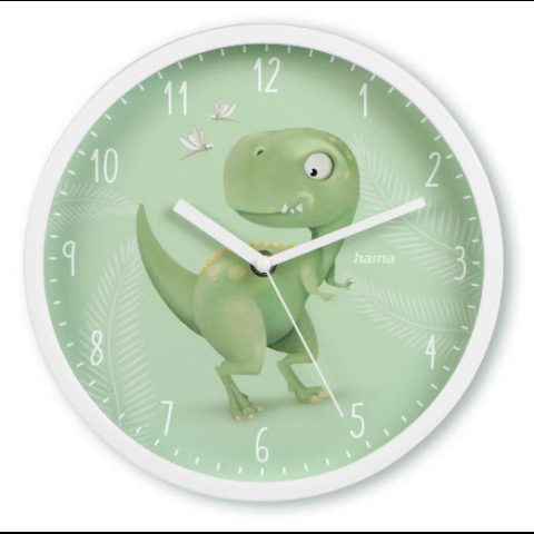 Hama Cebu Quartz clock Round Green